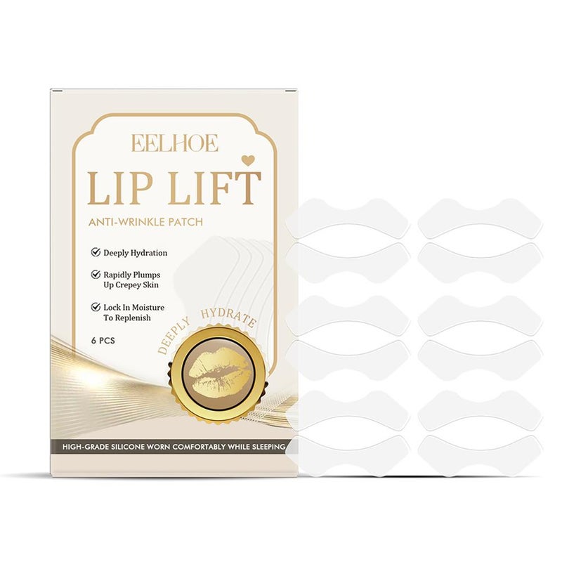 Lip anti-wrinkle patches, anti-wrinkle and nasolabial fold lifting and firming, lip care, moisturizing, exfoliating lip mask - A05-0746-01